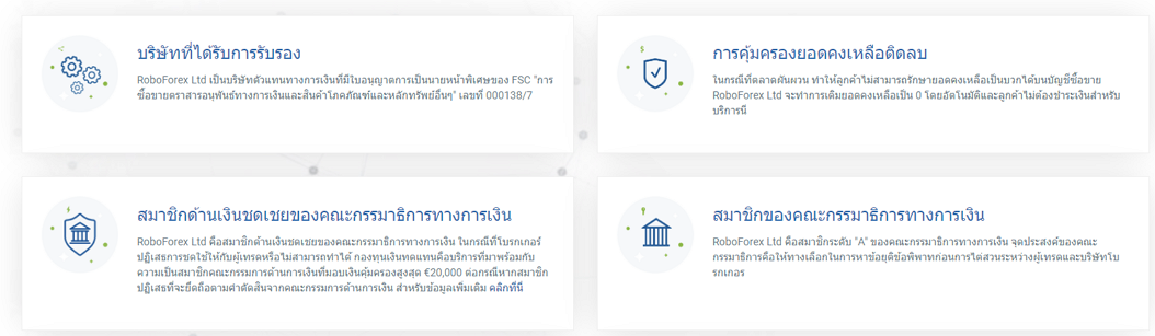 ใบอนุญาต roboforex